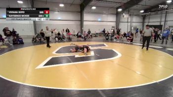 125 lbs 1st Place Match - Viviana Soto, Rawlins vs Kaydence Mckee, Gering