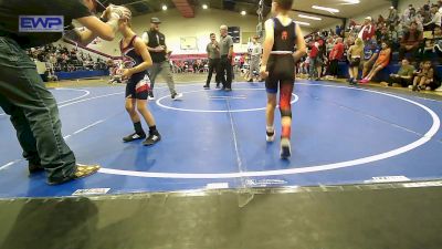 58 lbs Quarterfinal - Henry Ryan, Raw Wrestling Club vs Kaycen Schiltz, Ponca City Wildcat Wrestling