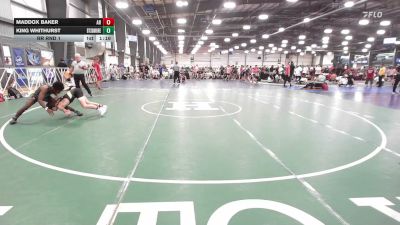 106 lbs Rr Rnd 1 - Maddox Baker, Team Arkansas - HSB vs King Whithurst, Baltimore United - HSB