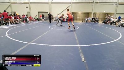 175 lbs Quarters & 1st Wb (16 Team) - Logan Sell, Kansas Red vs Ben Smith, Utah