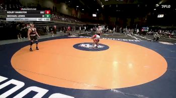 141 lbs Champ. Round 1 - Kolby Hamilton, Unattached vs Michael Lewis, Snow College