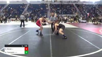 172 lbs Round Of 16 - Seth Stoner, Shamrocks Elite vs Kyle Thompson, Lions Wrestling Club