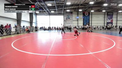 126 lbs Round Of 16 - Thomas Baker, OK vs Broc Dahlin, FL