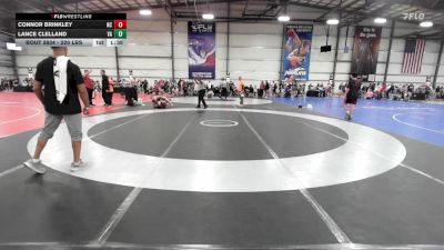 220 lbs Round Of 16 - Connor Brinkley, NC vs Lance Clelland, VA