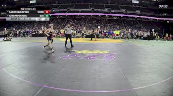 D4-120 lbs Cons. Semi - Caden Olsofsky, Addison vs Jordan Ovalle, Bath