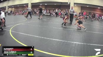 50 lbs Finals (2 Team) - AJ Puckett, Alpha Elite vs Noah Curbelo, Missouri Outlaws