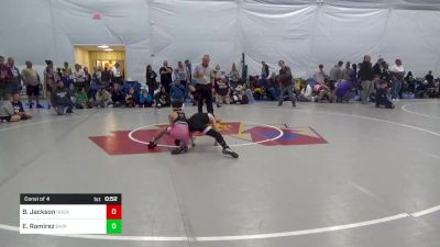 78 lbs Consi Of 4 - Bentley Jackson, Shermans Dale vs Easton Ramirez, Shippensburg