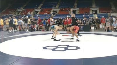 94 lbs Cons. Rd Of 32 - Myles Lux, Arizona vs Bruce Fowler, West Virginia