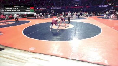 1A 190 lbs Champ. Round 1 - Hunter Eastin, Tolono (Unity) vs Logan VanDuyne, Wilmington