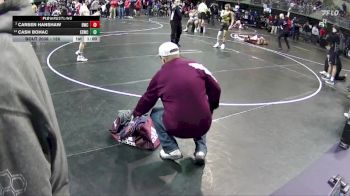 117 lbs Champ. Round 2 - Carsen Hanshaw, Beatrice Wrestling Club vs Cash Bohac, East Butler Wrestling Club