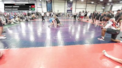 142 lbs Rr Rnd 3 - Zachary Zimmer, Ohio Gold vs Brogan Hoare, 4M