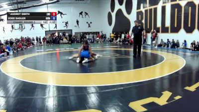 117 B Champ. Round 2 - Audrey Smith, Lindsey Wilson University vs Zoee Sadler, Aurora University