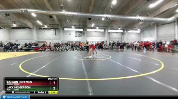 132 lbs Champ. Round 1 - Carson Hoffman, Cherry Creek vs Jack Helgerson, Fort Collins