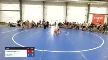 38 kg Prelims - Clayton Waltenbaugh, Lion's Den Wrestling Club vs Emma Bacon, Easton Gold Medal