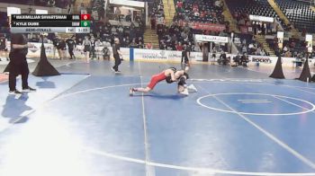 106 lbs Semifinal - Maximillian Shvartsman, Burlington vs Kyle Dube, Shawsheen