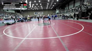 155 lbs Champ. Round 1 - Kinslee Collier, Edmond North vs Addison Marshall, Francis Howell