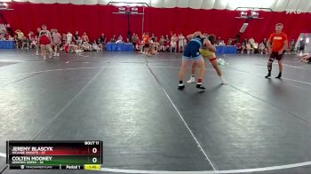 215 lbs Round 4 (6 Team) - Jeremy Blascyk, WCAABE Knights vs Colten Mooney, Geneseo Green