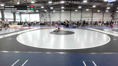 152 lbs Rr Rnd 2 - Aidan Gore, NC United - HSB vs Parker Miller, Lucky Duck Wrestling Club - HSB