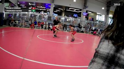 83 lbs Champ. Round 1 - Dylan O`Connor, Cardinal Wrestling Club vs Francisco Olivas, Mission Wrestling Club