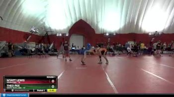 181-184 lbs Round 1 - Wyatt Lewis, Waska/BBE vs Theo Pax, White Bear Lake