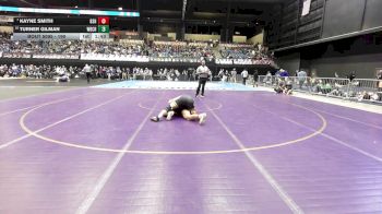 190 lbs Champ. Round 1 - Kayne Smith, Bonner Springs HS vs Turner Gilman, Wichita-Bishop Carroll HS