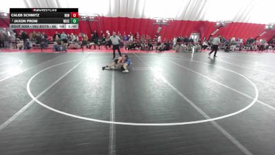 16U Boys - 88 lbs Champ. Round 1 - Jaxon Prom, Wisconsin vs Caleb Schmitz, RT Elite Wrestling