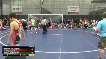 125 lbs Finals (8 Team) - Brittin Valentine, Nebraska Silver vs Wyatt Anderson, South Dakota Storm