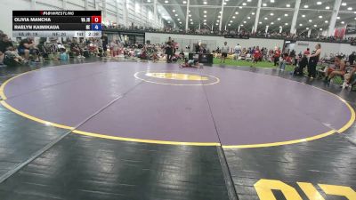 100 lbs Olivia Mancha, Virginia vs Raelyn Kaimikaua, Nebraska