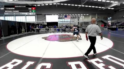 149 lbs Champ. Round 1 - Tj Martin, Pennsylvania College Of Technology vs Michael Fahmie, Ithaca