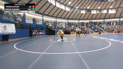 157 lbs Cons. Round 2 - Kalvin LaPlant, Labette Community College vs Carlos Almanza, Cloud County Community College