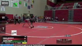 106 lbs Quarterfinal - Donny Pigoni, Marmion Academy vs Gavin Jendreas, Crown Point