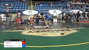 120 lbs Rnd Of 64 - Jackson Nielsen, Nebraska vs Kaleb Thompson, Illinois