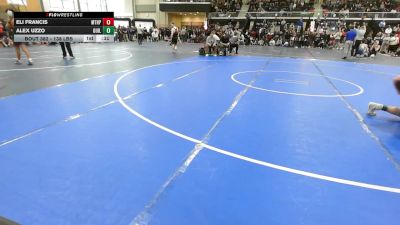 138 lbs Consi Of 8 #1 - Eli Francis, Mt. Hope vs Alex Uzzo, Guilford