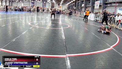 60 lbs Rd# 4- 12:45pm Friday - Journey Strittmatter, PA WEST vs Amelia Thiel, Maryland Gold