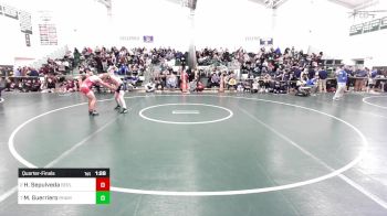 144 lbs Quarterfinal - Hiram Sepulveda, Berlin vs Michael Guerriero, RHAM