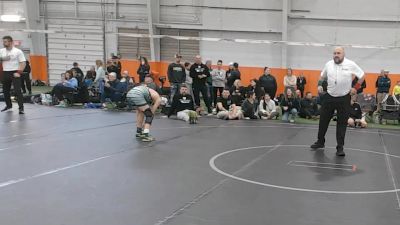 100 lbs Round 4 (10 Team) - Ayden Unger, Lake WC vs Mason Mamich, Brecksville