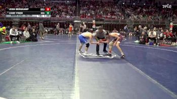 3A-126 lbs Champ. Round 2 - Coby Fiser, Bondurant-Farrar vs Josh Bergkamp, Dowling Catholic