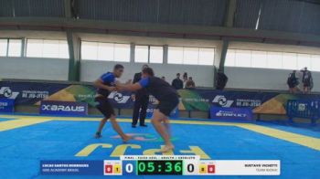 GUSTAVO VICHETTI vs LUCAS SANTOS RODRIGUES 2026 FPJJ Circuito Paulista NO GI Etapa 3