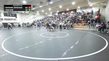 120 lbs Champ. Round 2 - Nathaniel Hernandez, Magnolia vs John Shim, Western