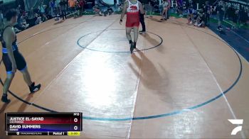 285 lbs Round 3 - Justice El-Sayad, California vs David Summers, Hawaii