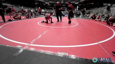 100 lbs Semifinal - Michael Parker, Tulsa Mafia Boys vs Jace Zinter, Owasso Takedown Club