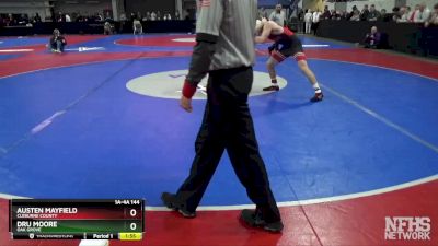 1A-4A 144 1st Place Match - Austen Mayfield, Cleburne County vs Dru Moore, Oak Grove