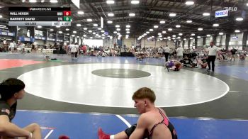 126 lbs Rr Rnd 3 - Will Nixon, MetroWest United Red vs Barrett David, Evil Empire