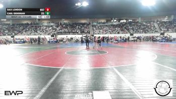 113 lbs Round Of 16 - Dax London, Mustang Middle School vs Cael Gensman, Stillwater Wrestling