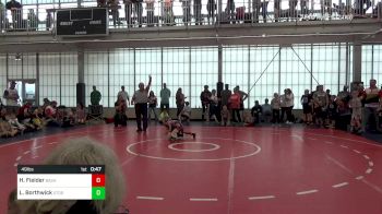 49 lbs Final - Hudson Fielder, Backyard Brawlers vs Liam Borthwick, Storm Wrestling Center