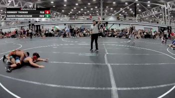 157 lbs Round 2 (8 Team) - Darien Francisquini, Prime WC White vs Kennedy Thomas, The Plumbers