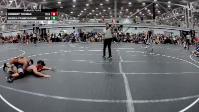 157 lbs Round 2 (8 Team) - Darien Francisquini, Prime WC White vs Kennedy Thomas, The Plumbers