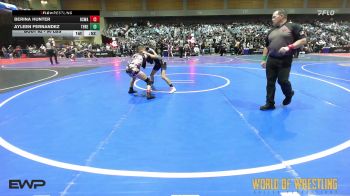 90 lbs Consolation - Berina Hunter, Red Star Wrestling Academy vs Ayleen Fernandez, THRESHOLD WRESTLING CLUB