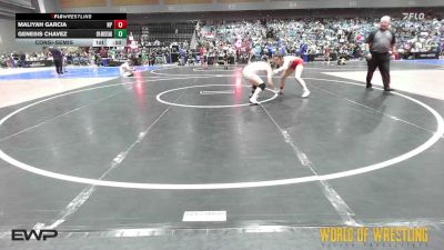 124 lbs Consolation - Maliyah Garcia, New Plymouth vs Genesis Chavez, CPA Wrestling