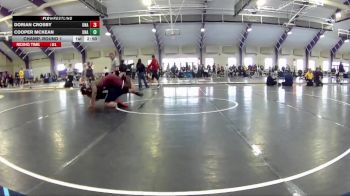 285 lbs Champ. Round 1 - Cooper Mckean, Unattended vs Dorian Crosby, Unattached